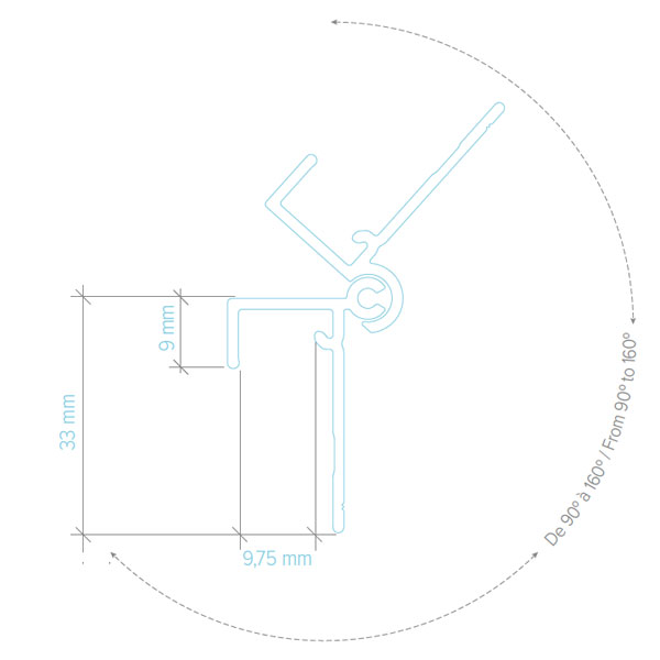Adjustable outside corner trim